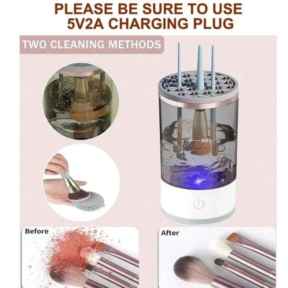 Electric Makeup Brush Cleaner-BiaZaib store