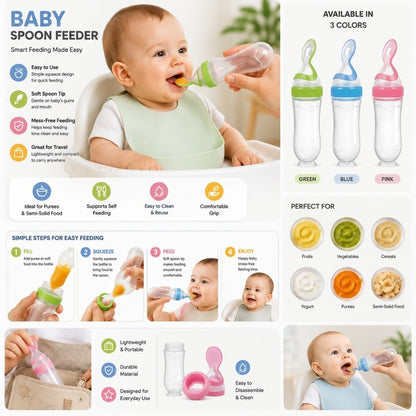 Baby Spoon Feeder-BiaZaibstore