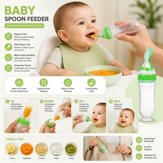 Baby Spoon Feeder-BiaZaibstore