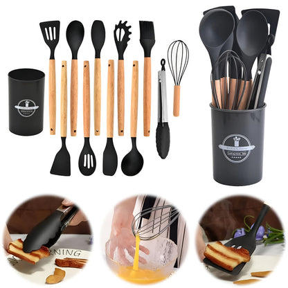 Silicone Spatulas Set - BiaZaibStore