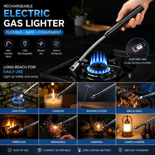Electric Rechargeable Lighter-BiaZaib store