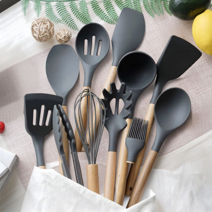 Silicone Spatulas Set - BiaZaibStore